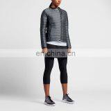 100% Polyester Lightweight Waterproof Wholesale Blank Varsity Fashion Nylon Jackets Women thumbnail-6