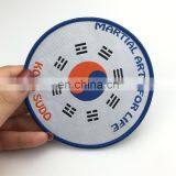 Custom Brand Logo Fabric Woven Patch/Badges For Islamic School Uniforms