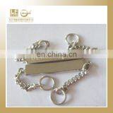 Silver Metal LOGO Name Tag