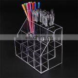 Large Floor Shape Clear PMMA Acrylic Pen Display Stand Holder Rack thumbnail-5