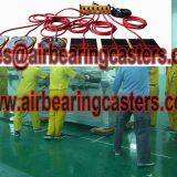 Air bearing casters with better quality and competitive priceModular air casters features and details