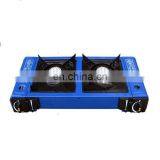 China CE Approval Butane Gas 2 Burner Gas Stoves thumbnail-1