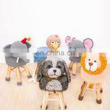 Yarncrafts Stuffed Handmade Covering Crocheted Pony Chair Animal Stool For Kids thumbnail-4