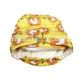 Waterproof Adjustable Size Baby Washable Nappy,100% Cotton Reusable Cloth Diapers for Newborn Babies thumbnail-2