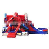 Kids Jumping Inflatable Bouncy Castle Spiderman Wet Dry Bounce House Jumper Commercial Combo Bouncer With Slide thumbnail-2