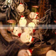 LED Yard Party Snowman Hanging Santa Copper Wire Lamp Christmas Decorative Lamp thumbnail-4