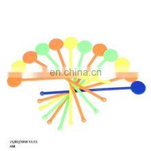 Custom Biodegradable Plastic Silicone Swizzle Stir Stick Sticks, Cocktail Tea Coffee Drink Stirrer thumbnail-3