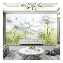 Luxury Tv Background Printing Wallpaper Murals 3D 5D 8D Wall Mural For Home Decoration Drop Ship thumbnail-3