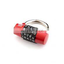 5 Digits Bag Shape Combination Padlock Gift Lock thumbnail-1