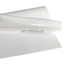 white 360g frontlit pvc tarpaulin flex banner printing (glossy ,hot lamination,500*500 9*9 )