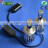 Automotive Led All in One Car Lamp Bulb 4000lm 6000k Headlight Kit h4 Hi/lo Beam Car Bulb