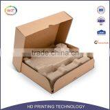 Top Quality Pizza Custom Cardboard Brown Kraft Paper Carton Box With Logo