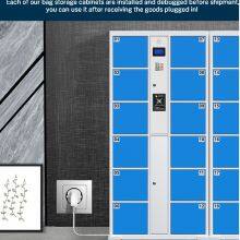 Model SL-102B Intelligent Barcode Receipt Locker | Self-Service Baggage Storage for Library & Museum | Shipping to Netherlands thumbnail-1