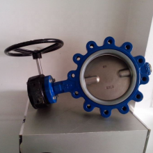 DN50-DN600 10K 5K PN16 150LB Cast Iron GG25 GGG50 Ductile Iron Wafer Type Butterfly Valve Handle Wafer Butterfly Valve thumbnail-6