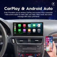 12.3 Inch IPS Carplay 8 Core Android 13 Multifunction Car Stereo Android Interface for Audi Q5 2009-2016 Low Level 4+64GB thumbnail-5