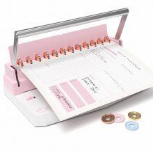 2-in-1 Duo Binding Machine Double Loop Wire Disc Ring Bound Scrapbooking Planner Making Machine thumbnail-3