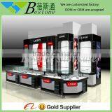 New Arrival Wooden Shelf Designs for Mobile Phone Shop Furniture