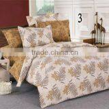 Pigment Print Leaf Bedding Cotton Duvet Cover Bed Set thumbnail-1