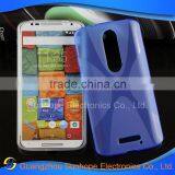 China Manufacturer X Line Soft Tpu Mobile Phone Skin for Moto X3 Phone Ste