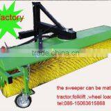 Road Sweeper Matched to Tractor / Forklift