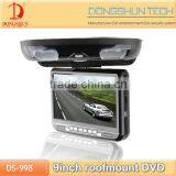 Hot Selling Universal 9"roof Mount Dvd Auto Overhead Monitor