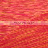 Weft Knitted Multi Color Yarn Dye Sportswear Clothing Fabric for Workout Compression Shorts thumbnail-3