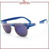 Laura Fairy Second Hand Fashion Unisex Plastic Blue Frame Myopia Sunglasses China thumbnail-1