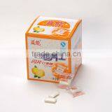 Yineng lemon flavor chewing gum candy