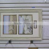 Cream/Golden Color, Double and Collage Matboard for Home Decoration
