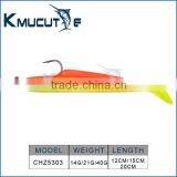 12cm SAND EELS COARSE SEA FISHING SAND EEL JIG HEAD LURES BASS thumbnail-5