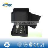 2016 Modern Style Fashion Coloured Gift Box Wine Set With Gift Box , Champagne Cup , Ice Stones , Ice Tong thumbnail-3