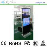 46 Inch Lcd Digital Media Networking Floor Standing Android ad Player for Supermarket thumbnail-4