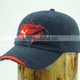 Top Quality Embroidered Custom Baseball Cap, Custom Sport Cap,Worn-out baseseball hat, Custom Advertising Cotton Promotion Cap