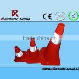 Roadway Safety Reflective Flexible Colored Pvc Traffic Cone thumbnail-1