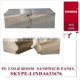 PU Polyurethane Foam Sandwich Exterior Wall Panels