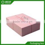 Luxury Pink Paper Perfume Boxes Packaging With Customized Logo