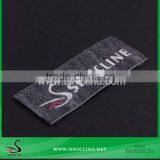 Sinicline High Quality Special Weaving Technics Damask Clothing Woven Label for Garment
