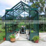 Early Modern Europe Green and Grey Garden Glass Greenhouse thumbnail-2