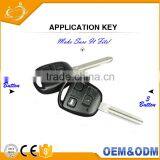 High Quanlity Silicone 3 Button Remote Car Key Shell For Toyota Hyq1512v thumbnail-6
