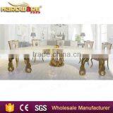 Led Multi-colored Half Moon Table for Wedding , Banquet , Ktv and Bar