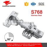 stainless hydraulic concealed one way cabinet hinges for furniture and kitchen