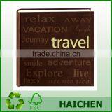 Sewn Faux Suede Cover Photo Album thumbnail-2