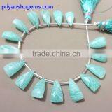 Amazonite Faceted Elongated Pyramid
