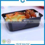 China wholesale microwave safe disposable plastic lunch box,food grade bento lunch tray for sale