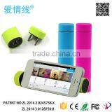 2016 Brand New Mini Portable Bluetooth Speaker With 4000mAh Battery Mini Power Bank for Mobiles Computer