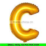 Wholesale Gold Alphabet Letter Decoration Party Balloon Helium thumbnail-4