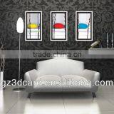 Custom Lenticular 3D Framed Pictures for Home Decoration