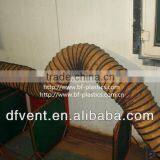Marine Negative Pressure Plastic Fabric Fire Resistant Flexible Duct