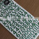 Fashionable Hot Selling Alphabet Letter Chipboard Paper Sticker thumbnail-1