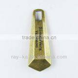 Antique Brass Zipper Slider
